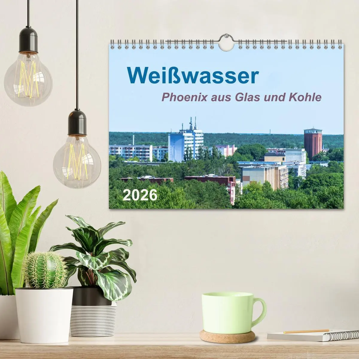 Bild: 9783457787717 | Weißwasser - Phoenix aus Glas und Kohle (Wandkalender 2026 DIN A4...