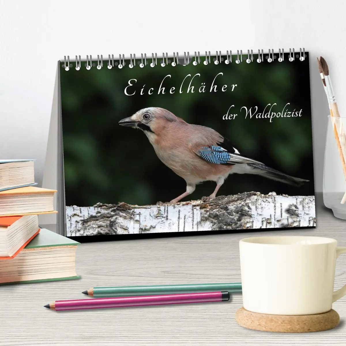 Bild: 9783516017717 | Eichelhäher der Waldpolizist (Tischkalender 2026 DIN A5 quer),...