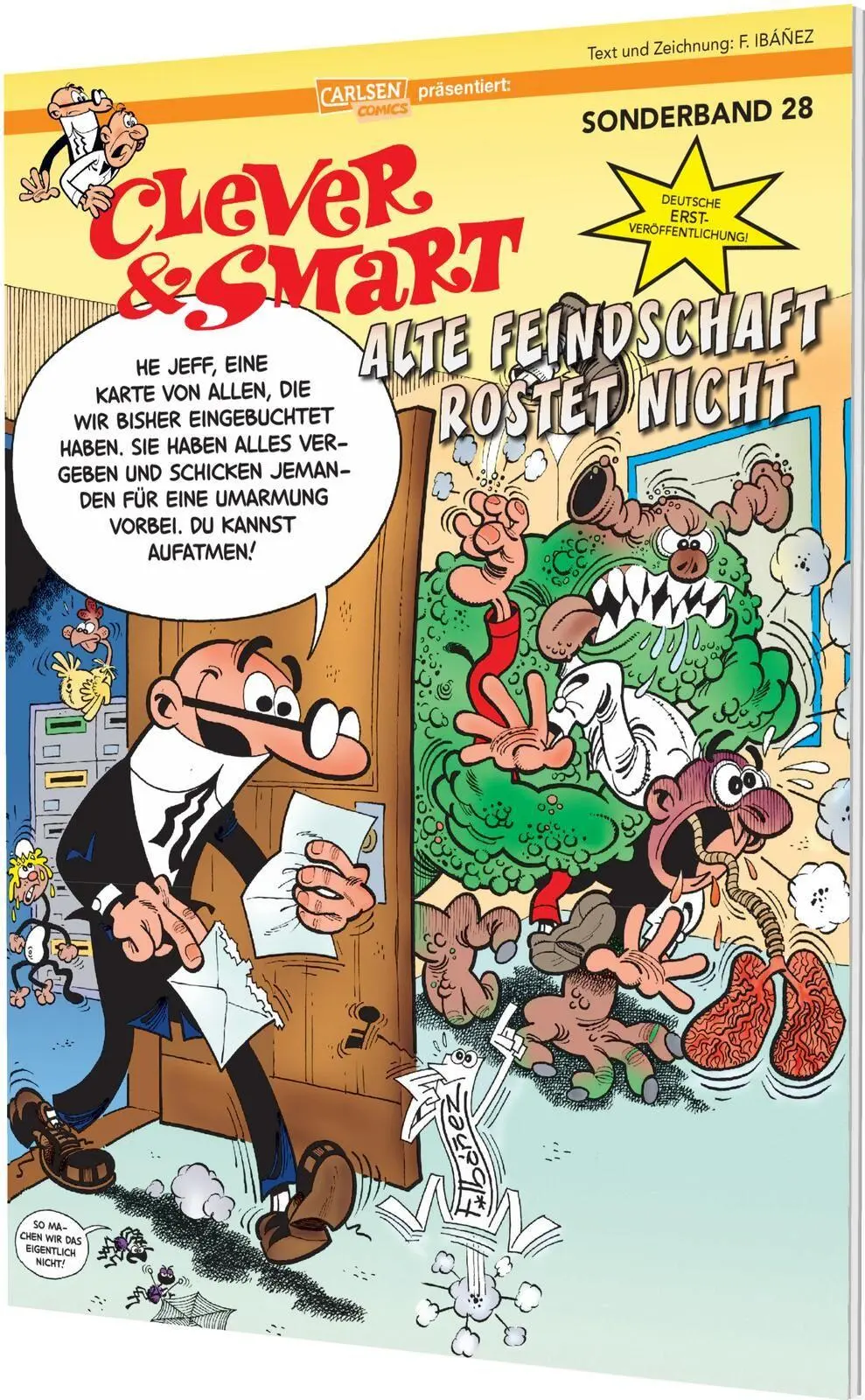 Cover: 9783551807717 | Clever und Smart Sonderband 28: Alte Feindschaft rostet nicht | Ibáñez