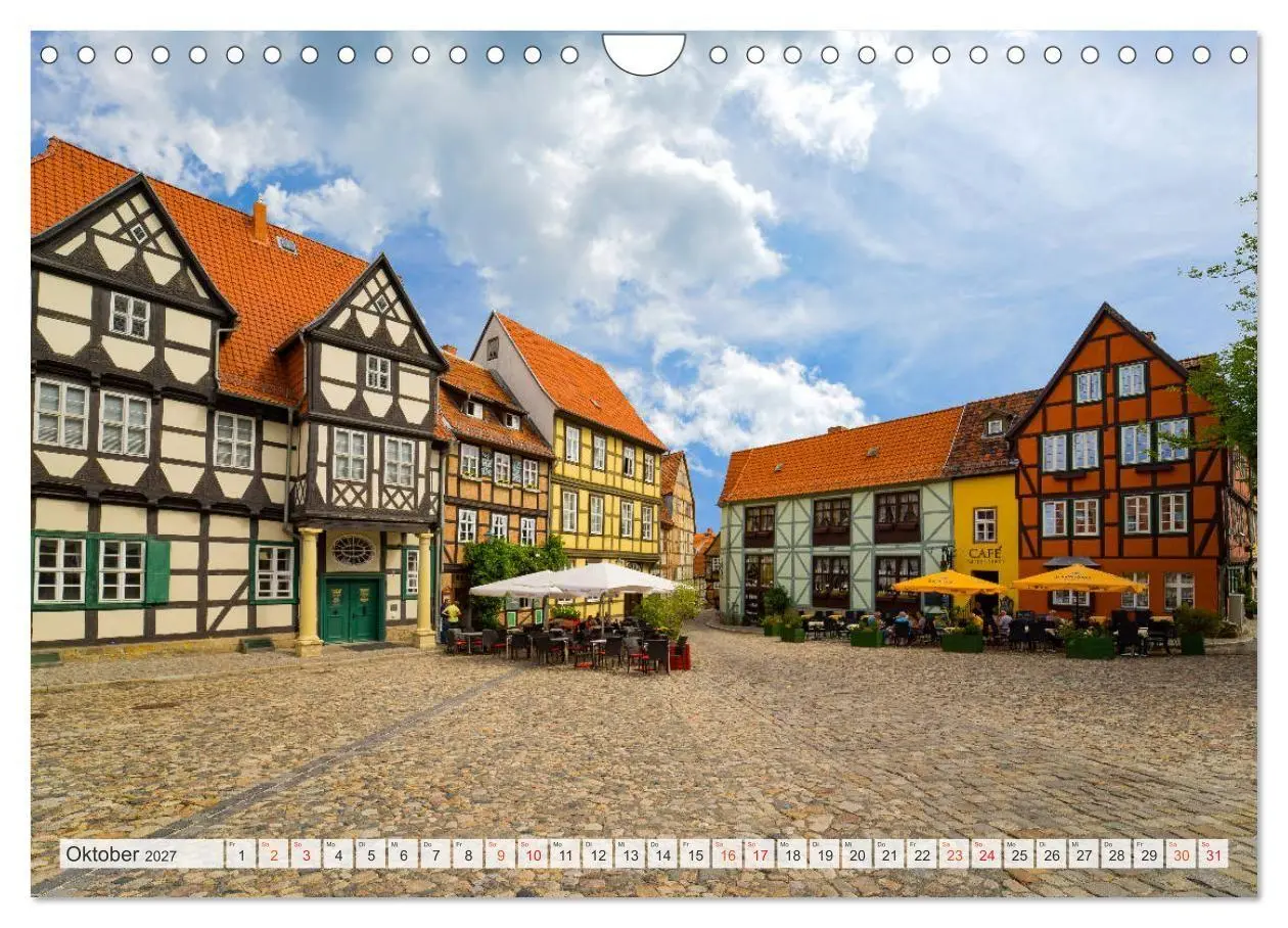 Bild: 9783569727717 | Quedlinburg Impressionen (Wandkalender 2027 DIN A4 quer), CALVENDO...