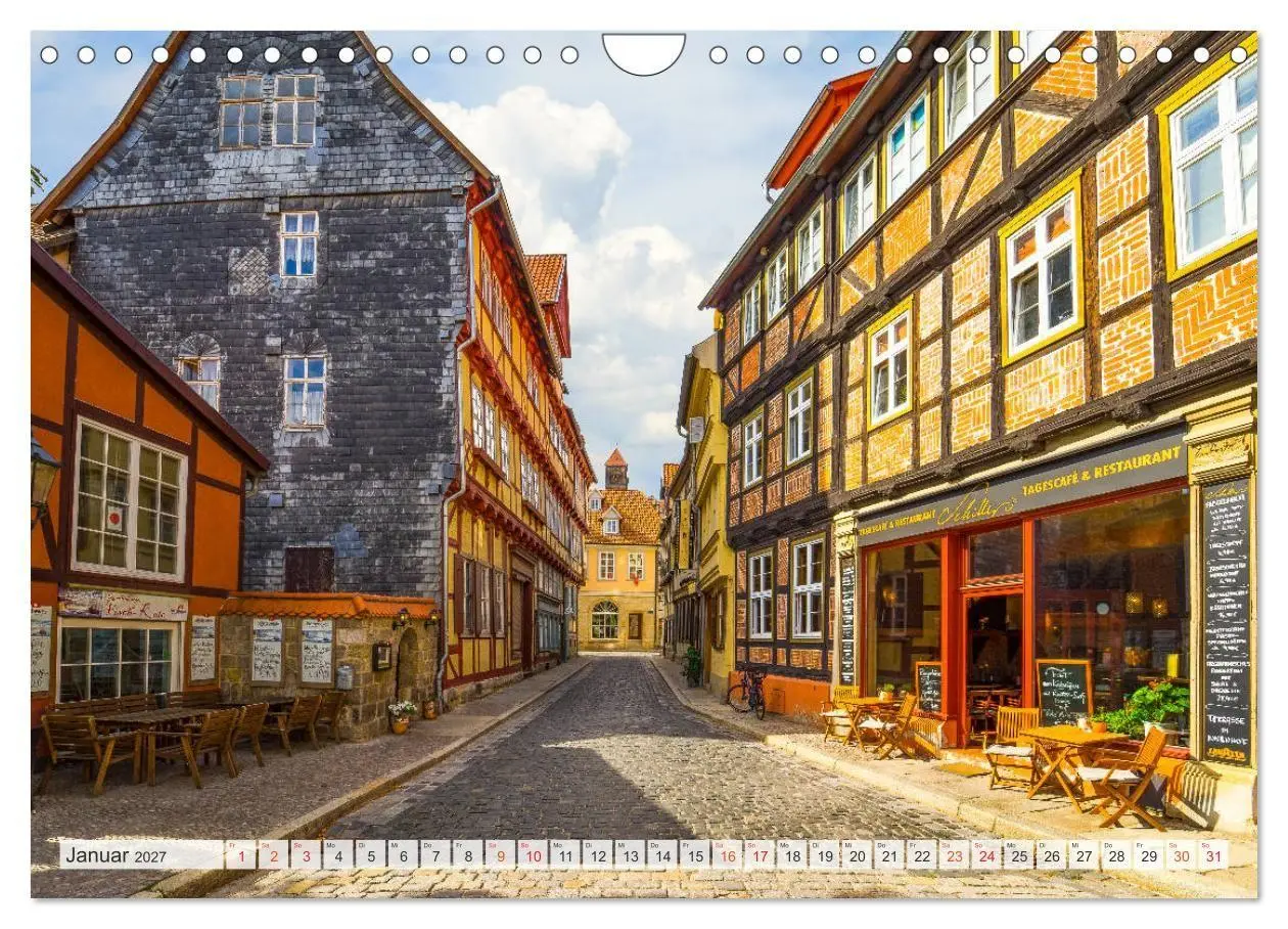Bild: 9783569727717 | Quedlinburg Impressionen (Wandkalender 2027 DIN A4 quer), CALVENDO...