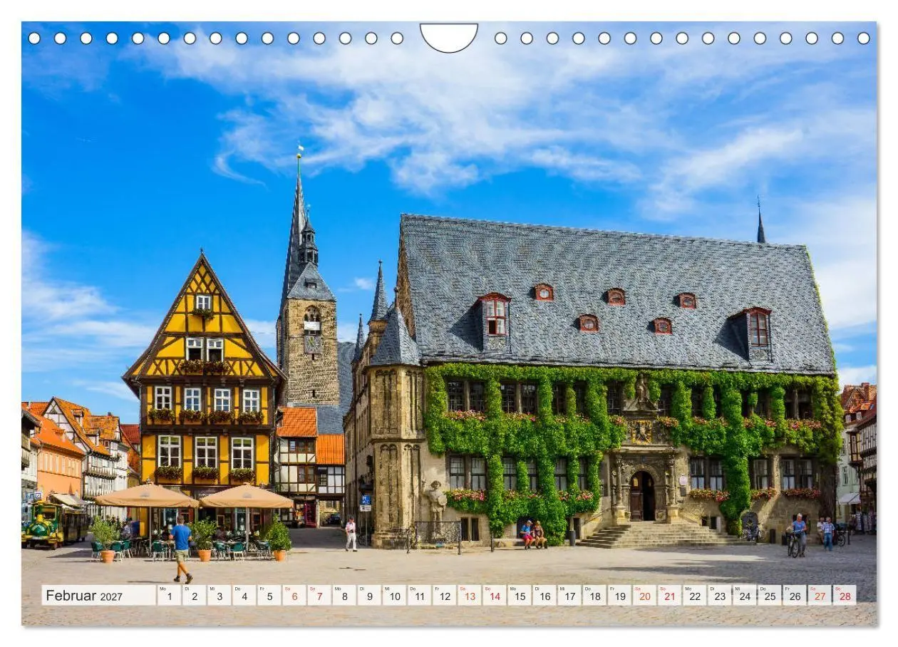 Bild: 9783569727717 | Quedlinburg Impressionen (Wandkalender 2027 DIN A4 quer), CALVENDO...