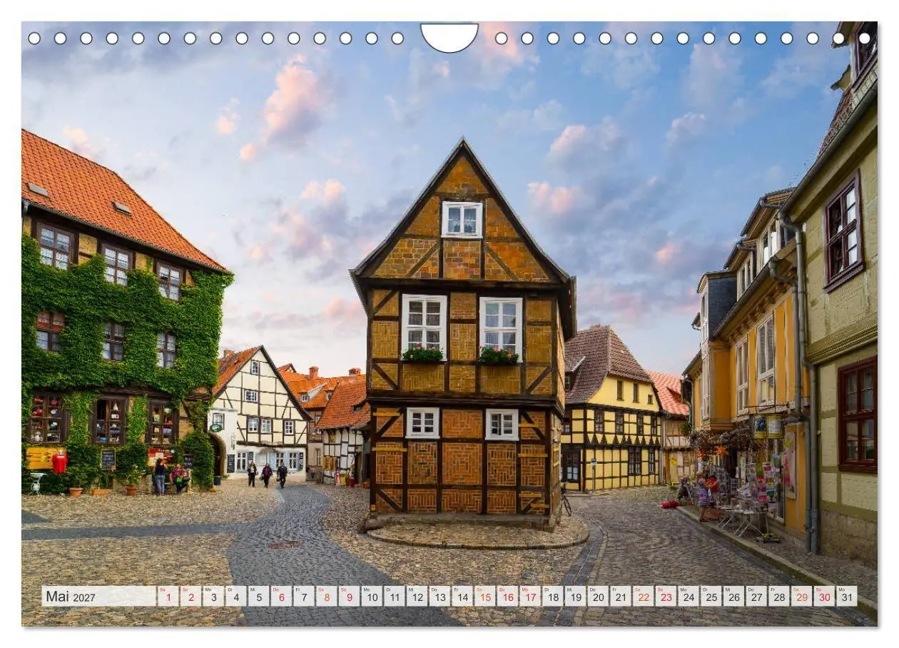 Bild: 9783569727717 | Quedlinburg Impressionen (Wandkalender 2027 DIN A4 quer), CALVENDO...