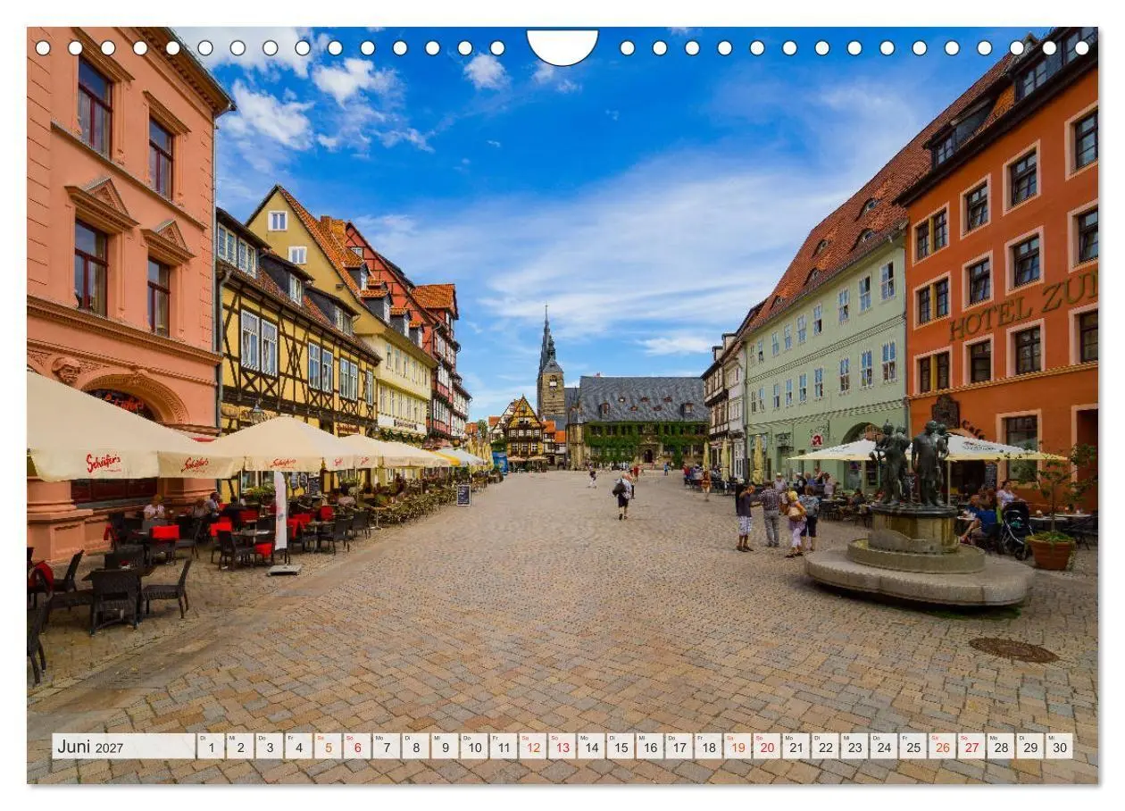 Bild: 9783569727717 | Quedlinburg Impressionen (Wandkalender 2027 DIN A4 quer), CALVENDO...