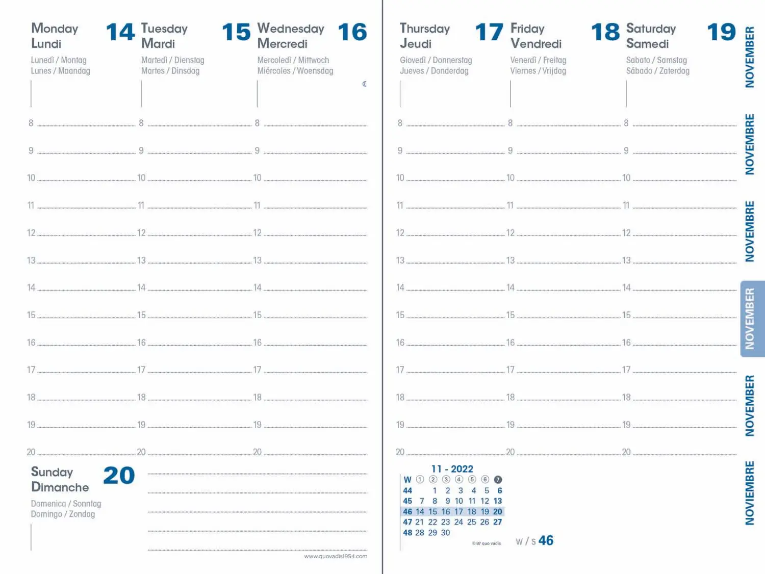 Bild: 3371010517817 | Geschäft Nelies 2026 | Kalender im Taschenformat | Quo Vadis | Buch