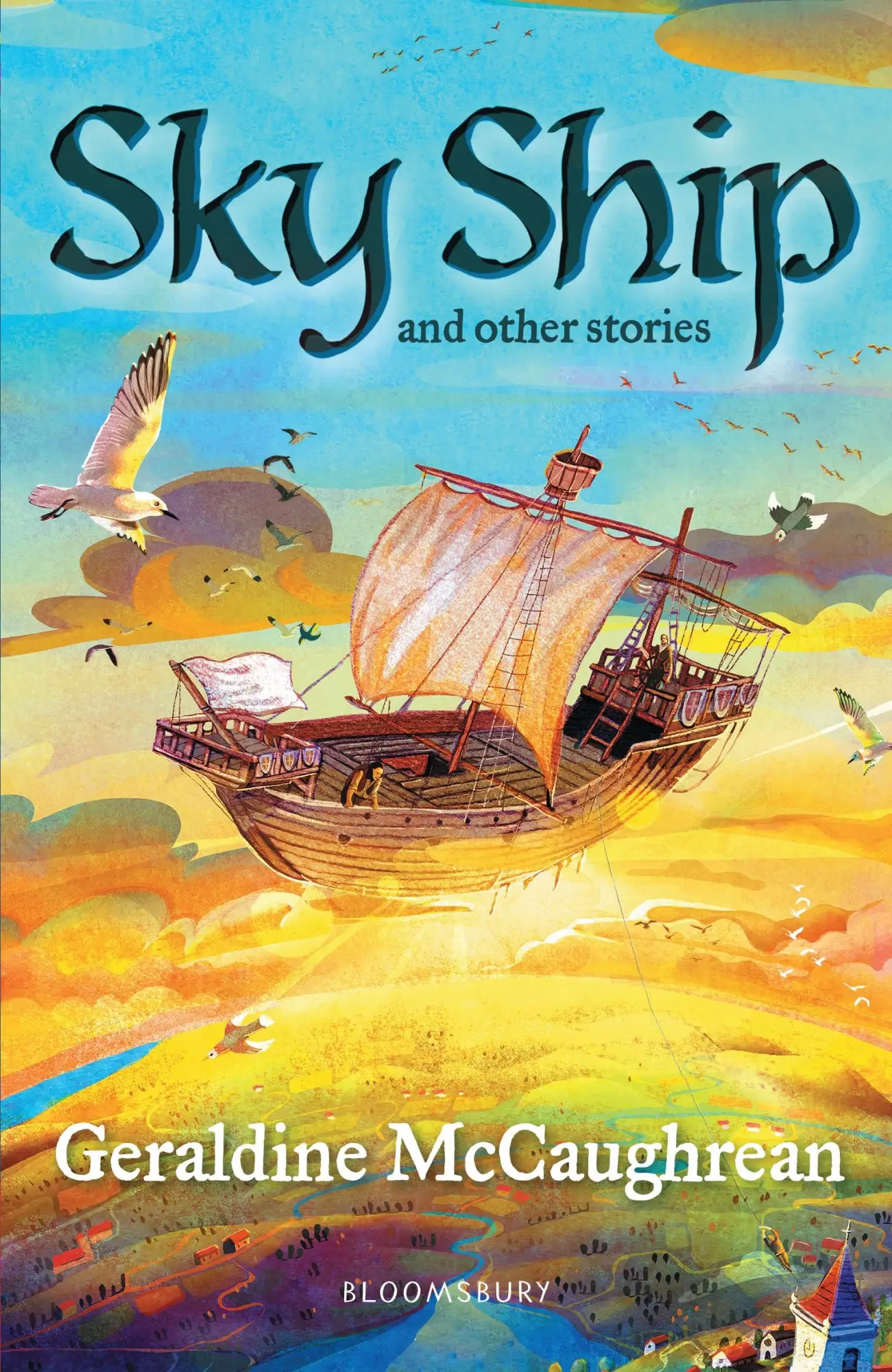 Cover: 9781472967817 | Sky Ship and other stories: A Bloomsbury Reader | Dark Red Book Band