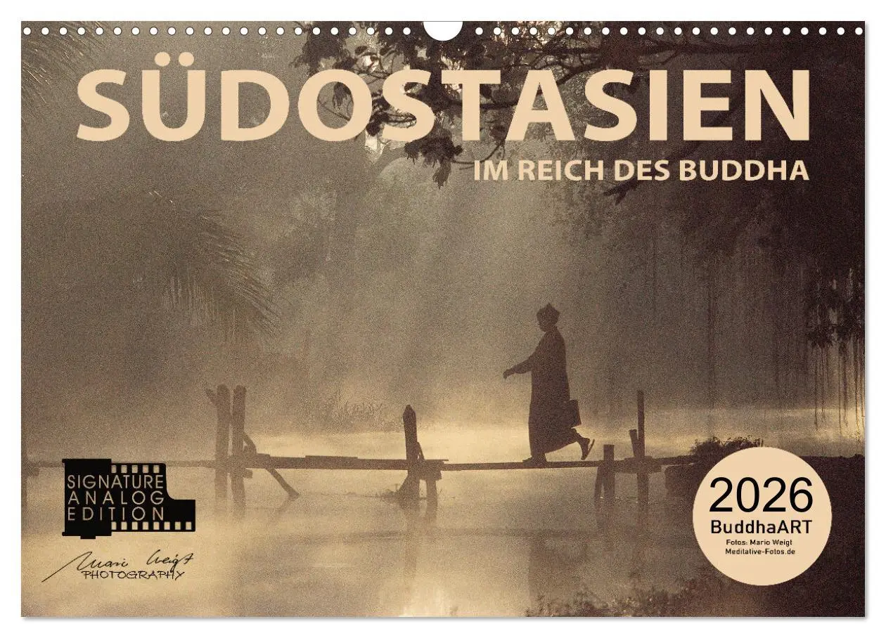 Cover: 9783457917817 | SÜDOSTASIEN Im Reich des Buddha (Wandkalender 2026 DIN A3 quer),...