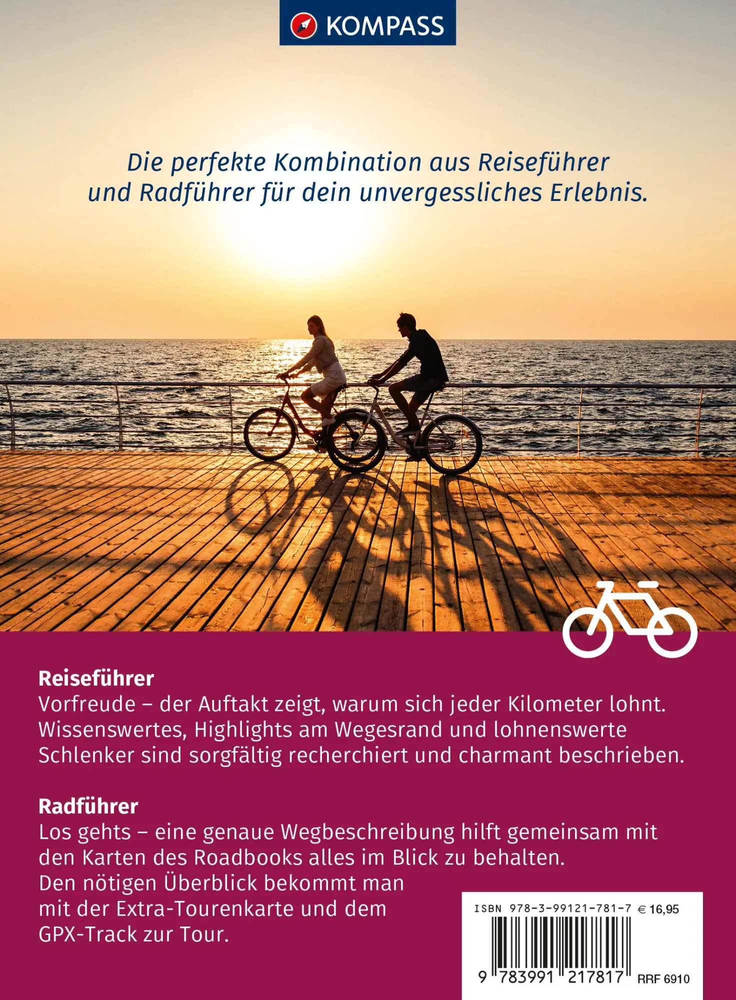 Rückseite: 9783991217817 | KOMPASS Radreiseführer Weser-Radweg | Ralf Enke | Taschenbuch | 208 S.