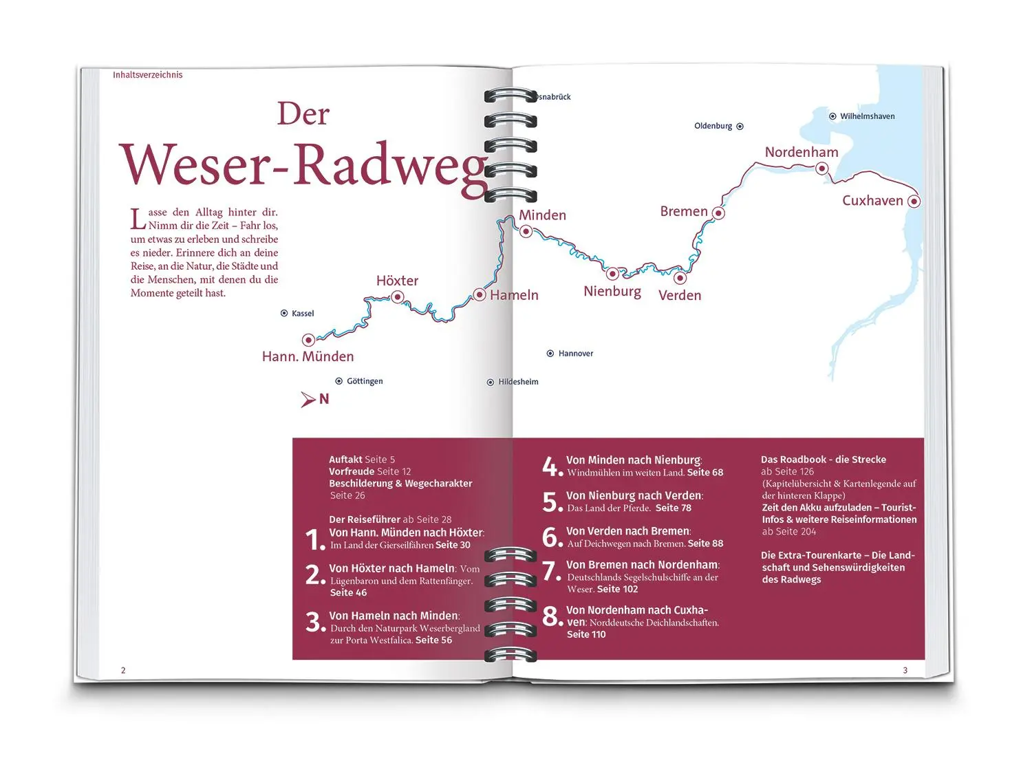 Bild: 9783991217817 | KOMPASS Radreiseführer Weser-Radweg | Ralf Enke | Taschenbuch | 208 S.
