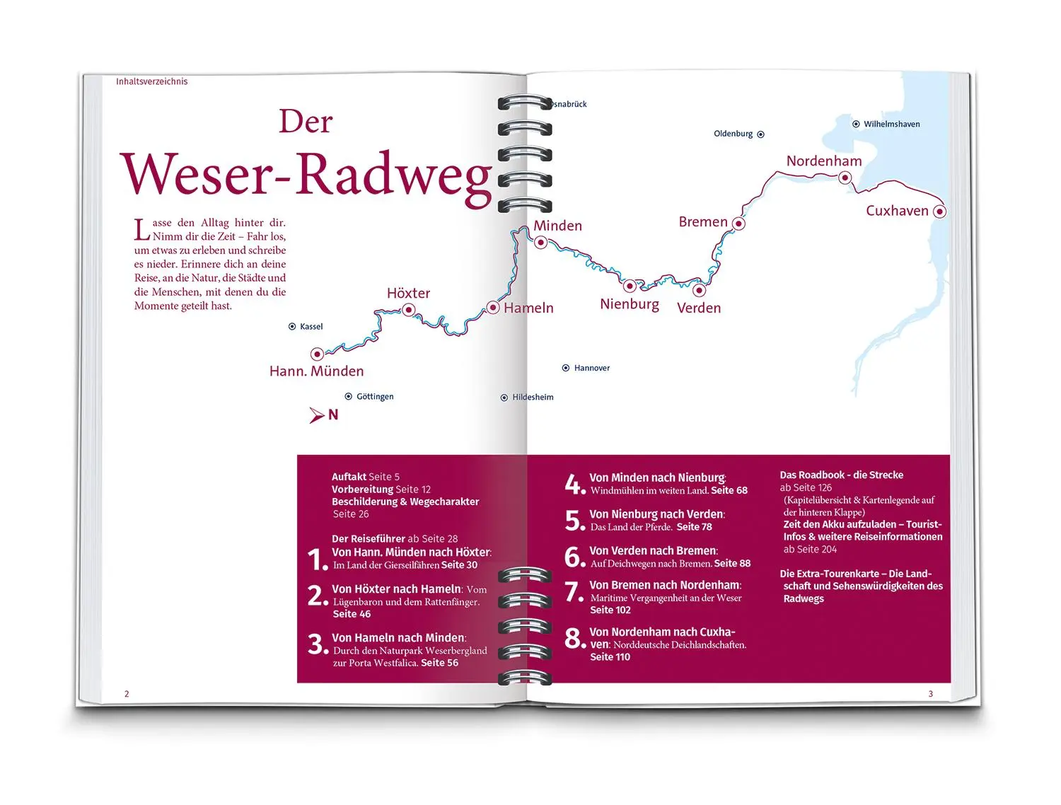 Bild: 9783991217817 | KOMPASS Radreiseführer Weser-Radweg | Ralf Enke | Taschenbuch | 208 S.