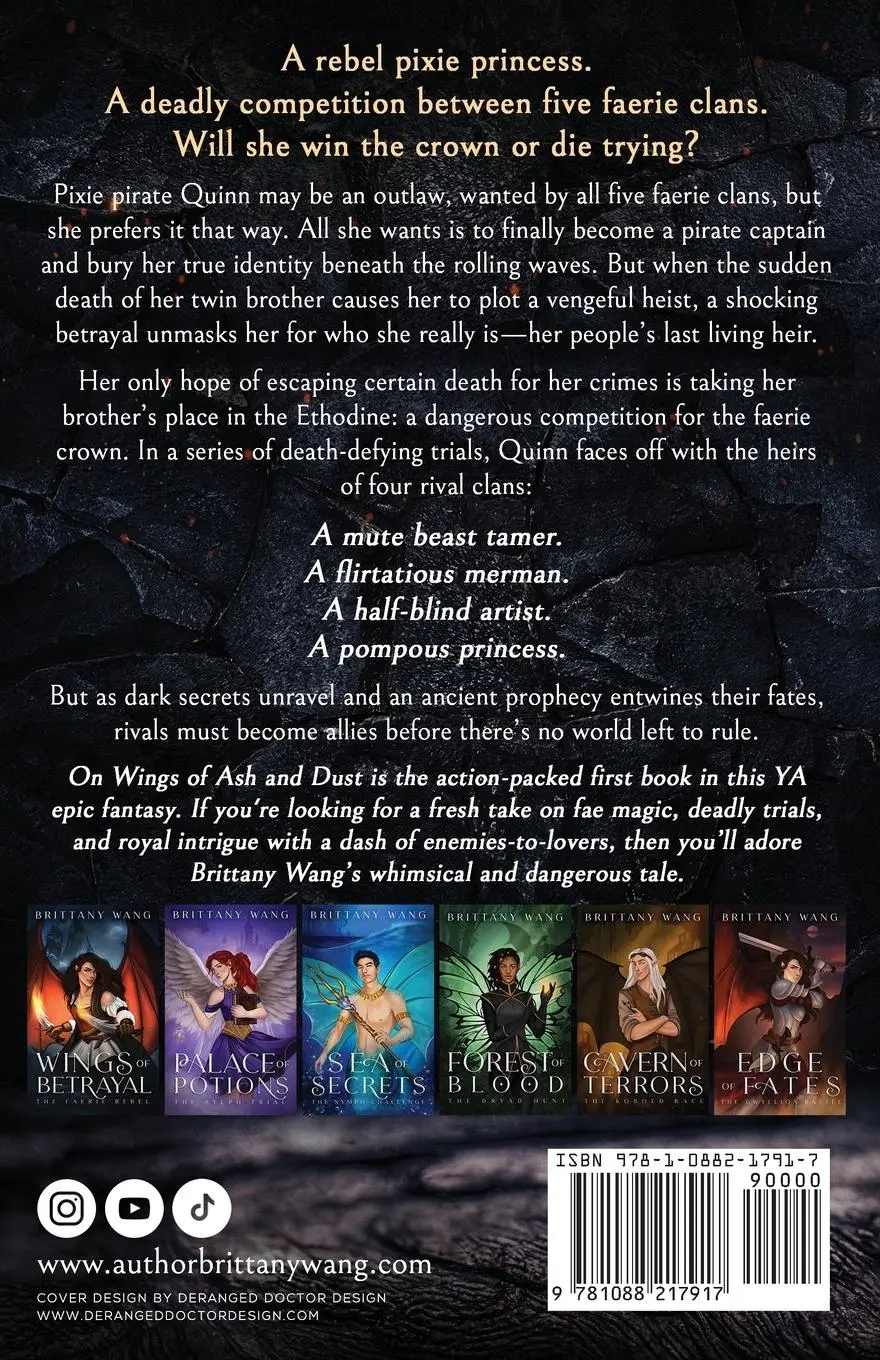 Rückseite: 9781088217917 | On Wings of Ash and Dust | Brittany Wang | Taschenbuch | Englisch