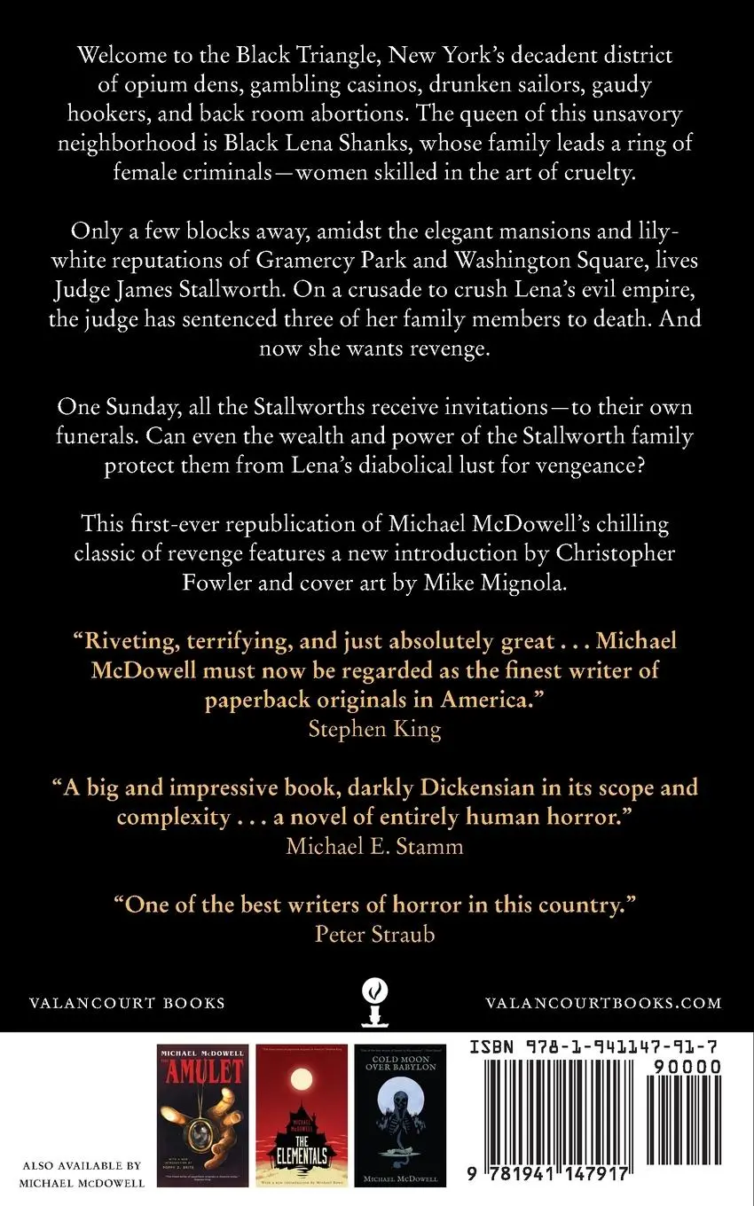 Rückseite: 9781941147917 | Gilded Needles (Valancourt 20th Century Classics) | Michael Mcdowell