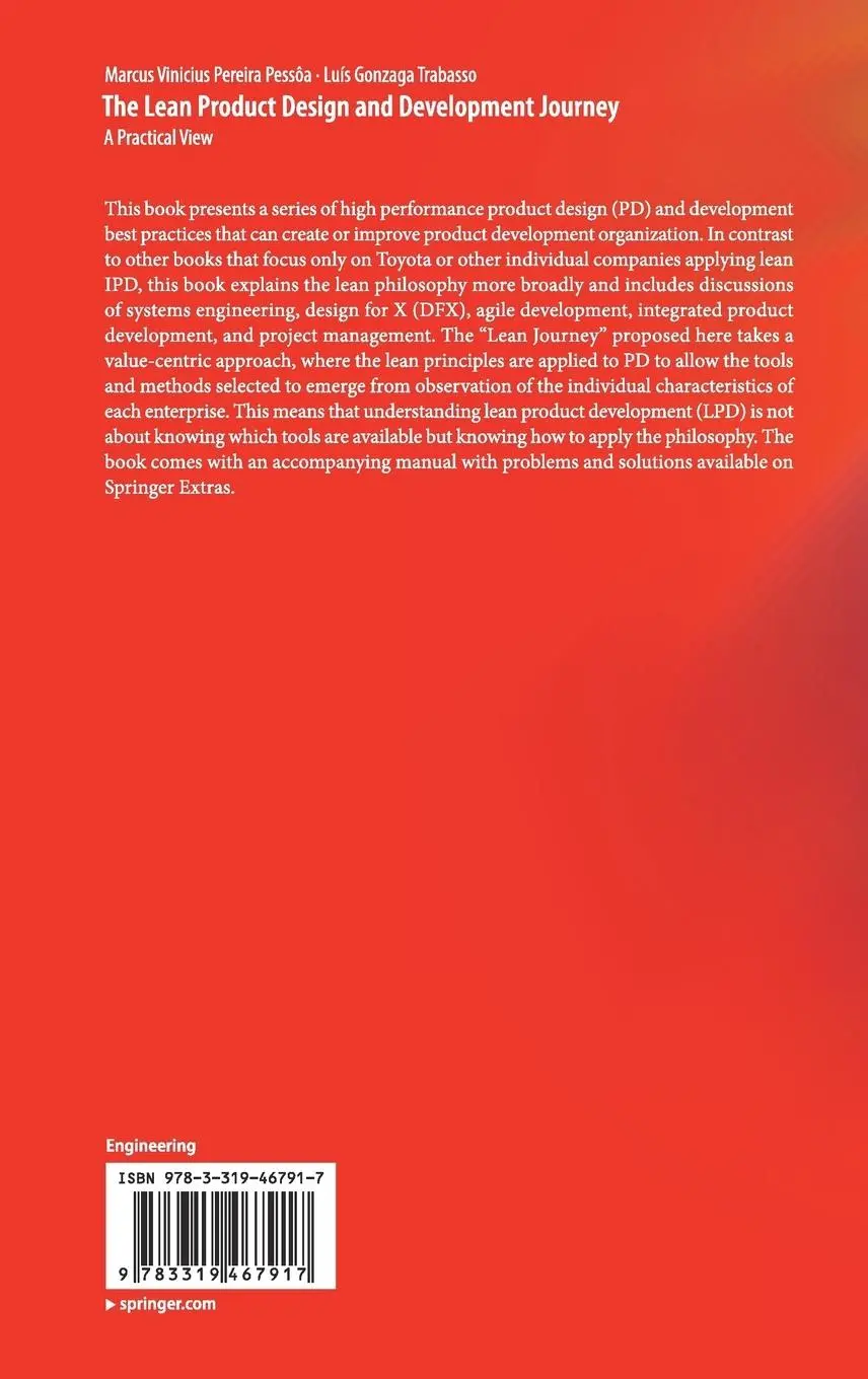 Rückseite: 9783319467917 | The Lean Product Design and Development Journey | A Practical View