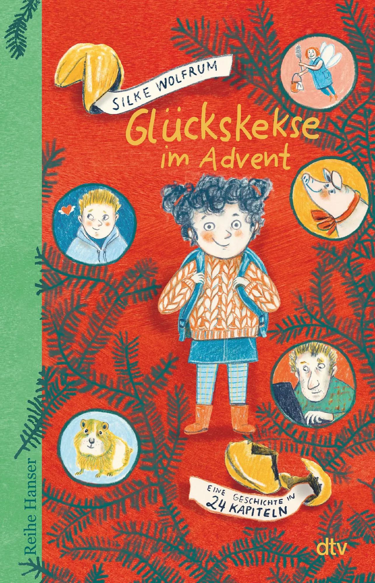 Cover: 9783423627917 | Glückskekse im Advent | Eine Geschichte in 24 Kapiteln | Silke Wolfrum