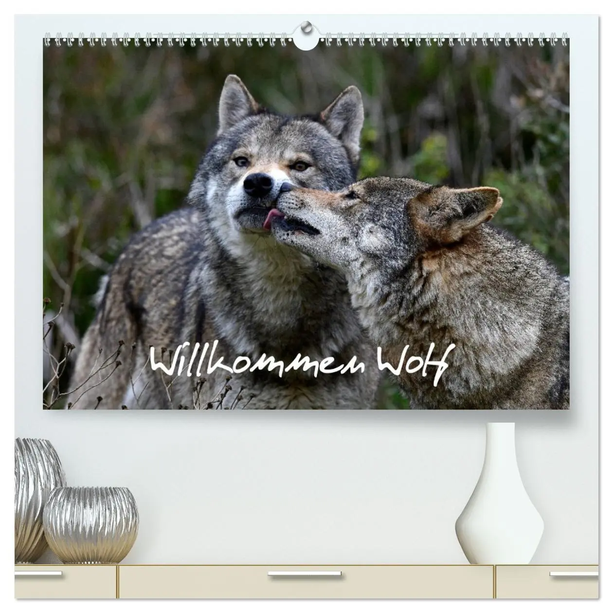 Cover: 9783457767917 | Willkommen Wolf (hochwertiger Premium Wandkalender 2026 DIN A2...