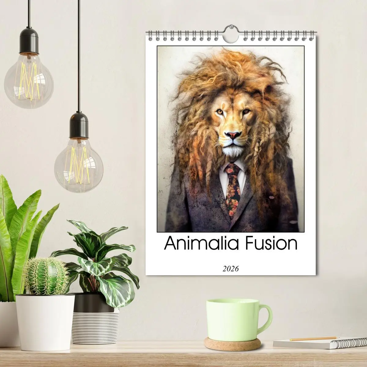 Bild: 9783516547917 | Animalia Fusion (Wall Calendar 2026 DIN A4 portrait), CALVENDO 12...