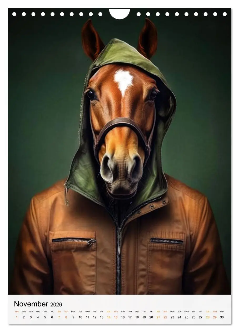 Bild: 9783516547917 | Animalia Fusion (Wall Calendar 2026 DIN A4 portrait), CALVENDO 12...