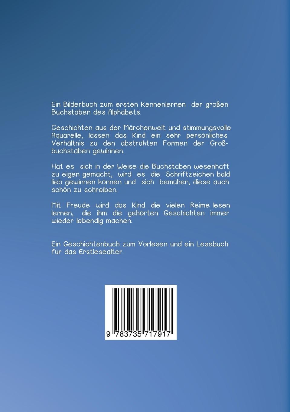 Rückseite: 9783735717917 | ABC | Großbuchstabengeschichten | Jürgen Johannes Platz | Taschenbuch