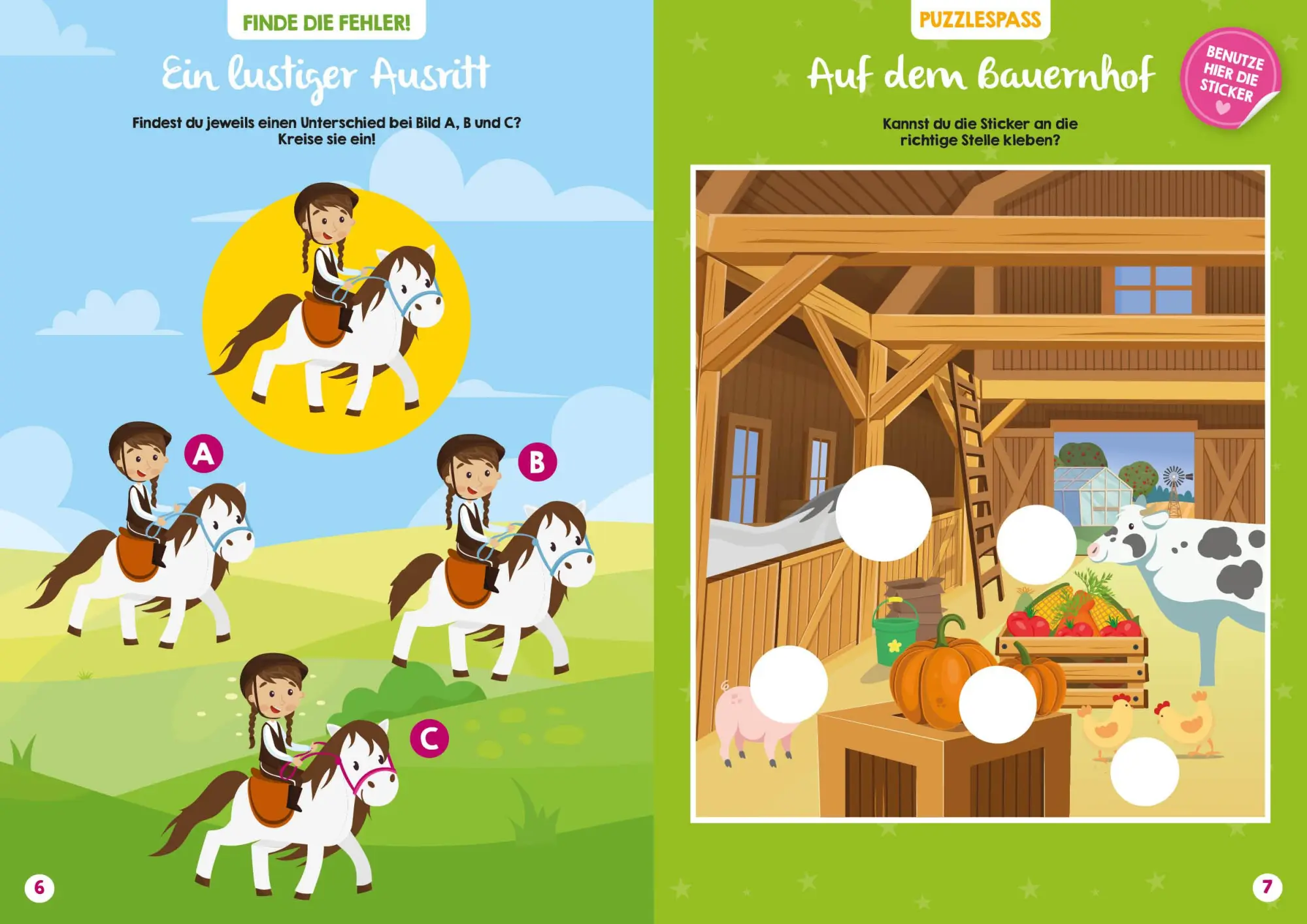 Bild: 9783745927917 | Mein bunter XXL-Ferienspaß: Ponys und Prinzessinnen - 3...