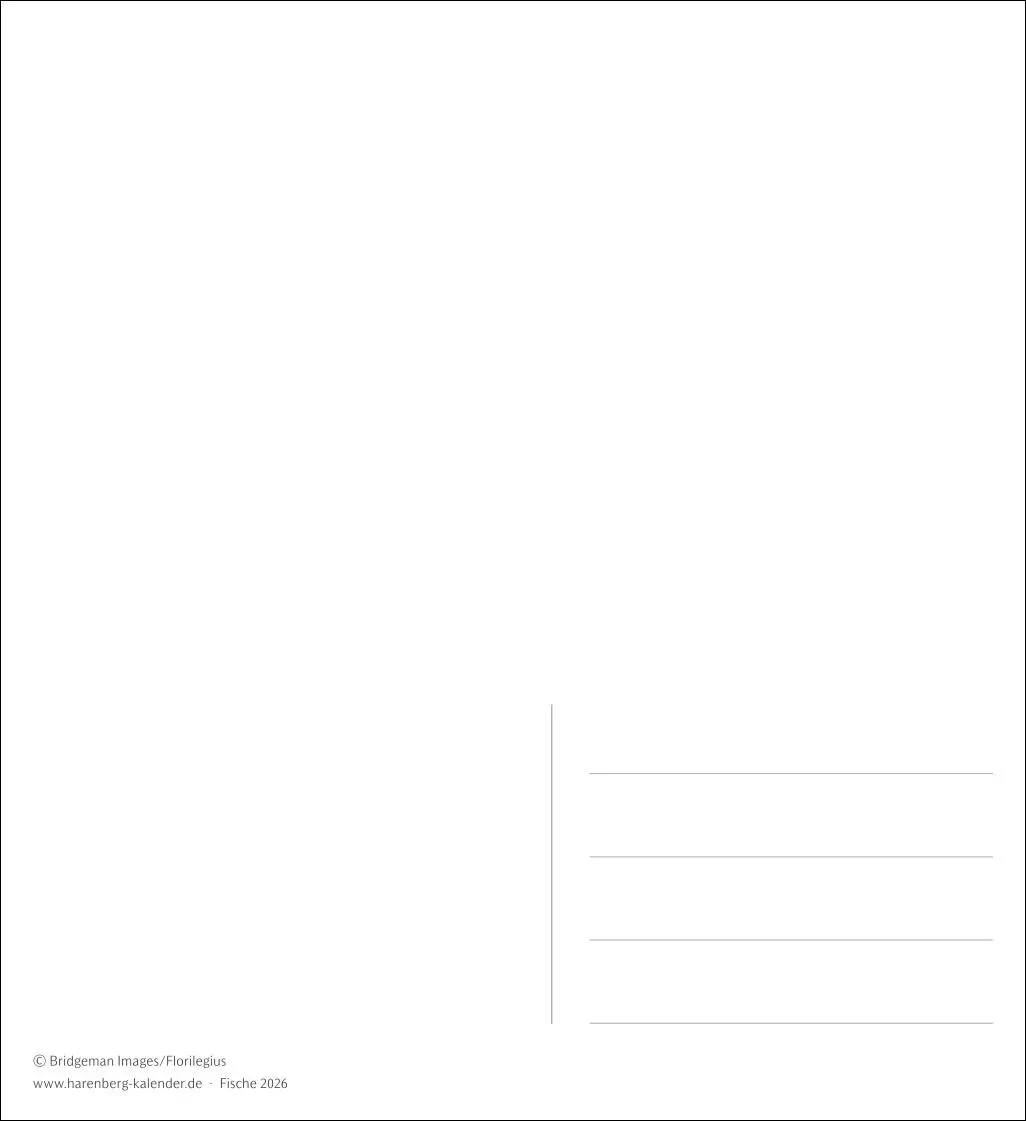Bild: 9783840037917 | Fische Postkartenkalender 2026 - Postkartenkalender mit 53...