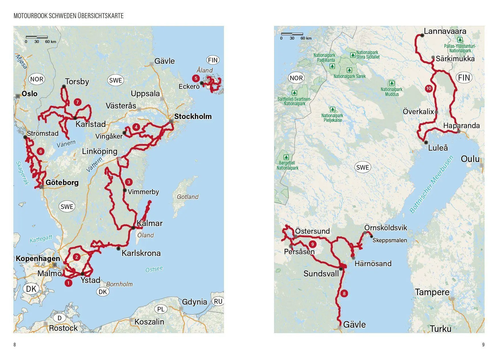 Bild: 9783939997917 | Schweden | Die schönsten Motorrad-Touren | Hélène Lundgren (u. a.)