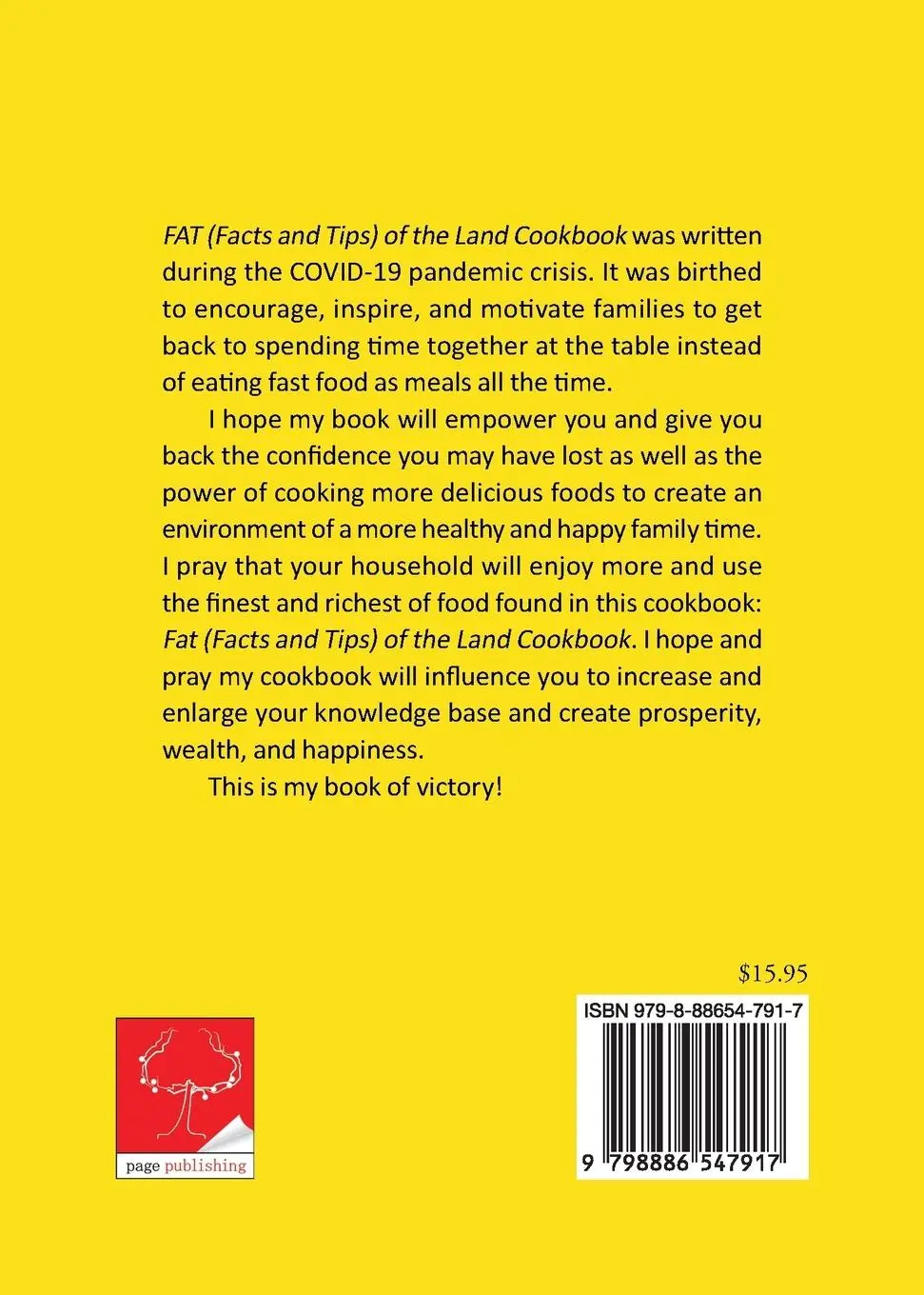 Rückseite: 9798886547917 | Fat of the Land Cookbook | Elizabeth Henderson | Taschenbuch | 2023