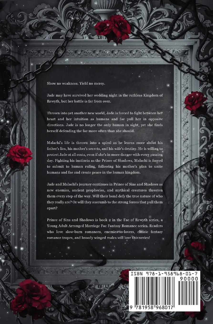 Rückseite: 9781958968017 | Prince of Sins and Shadows | Emily Blackwood | Taschenbuch | Englisch