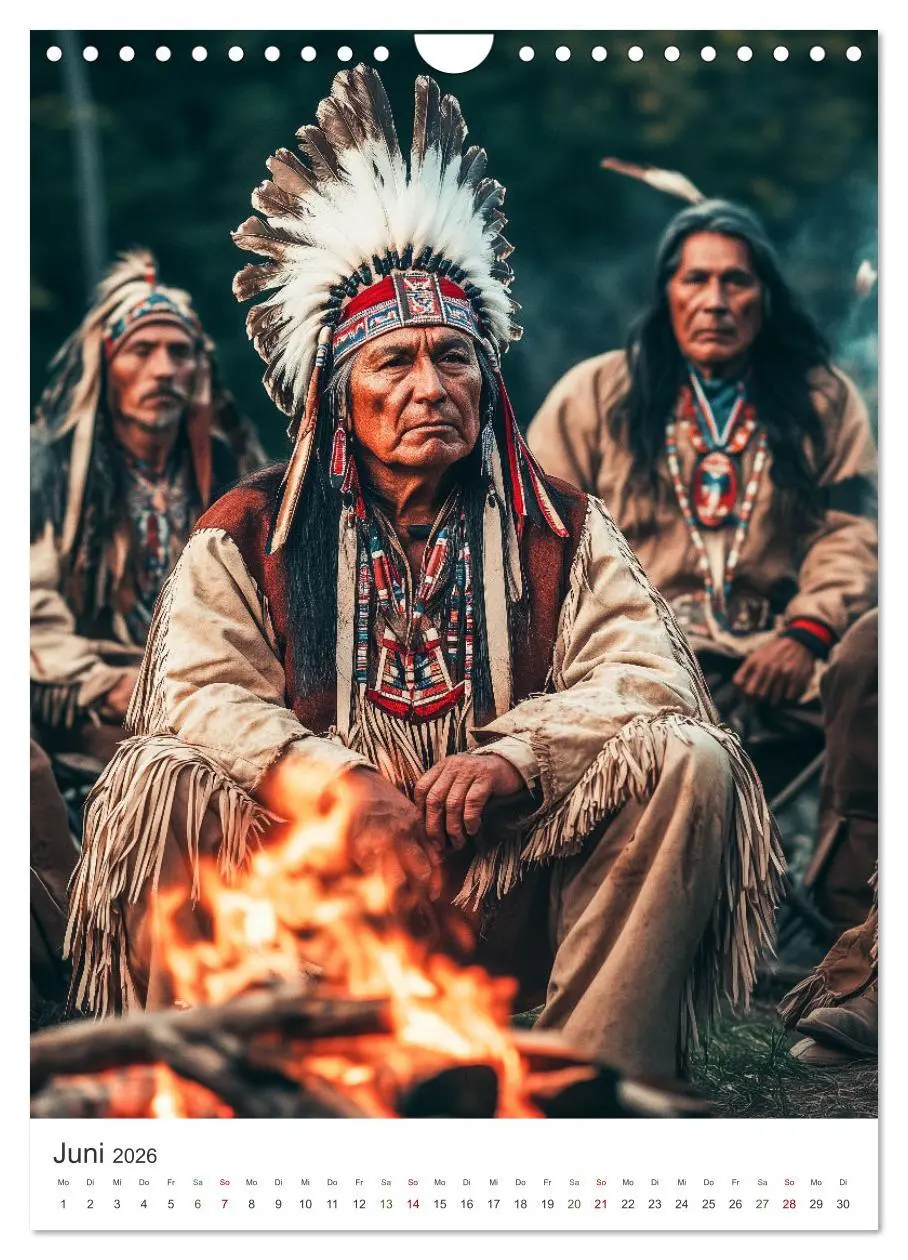 Bild: 9783457278017 | Die Krieger des Westens (Wandkalender 2026 DIN A4 hoch), CALVENDO...