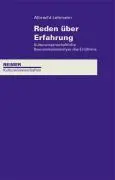 Cover: 9783496028017 | Reden über Erfahrung | Albrecht Lehmann | Taschenbuch | 256 S. | 2007