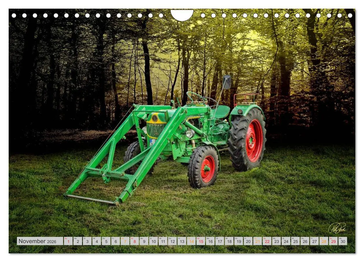 Bild: 9783516058017 | Geliebte Oldtimer Traktoren (Wandkalender 2026 DIN A4 quer),...
