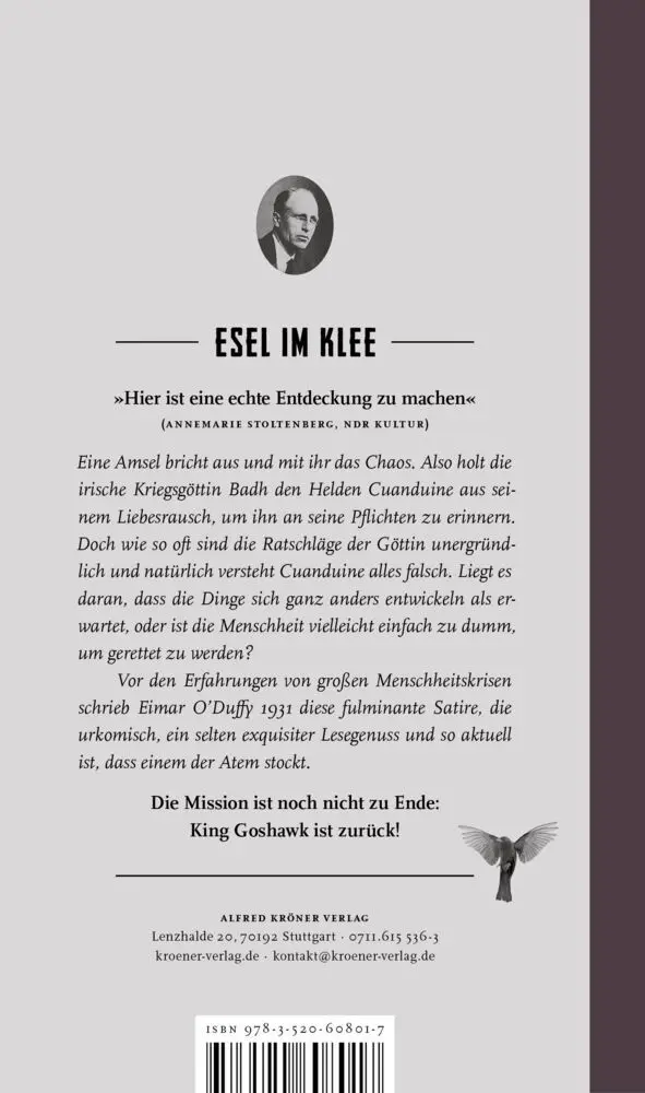 Bild: 9783520608017 | Esel im Klee | Roman | Eimar O'Duffy | Buch | 349 S. | Deutsch | 2020
