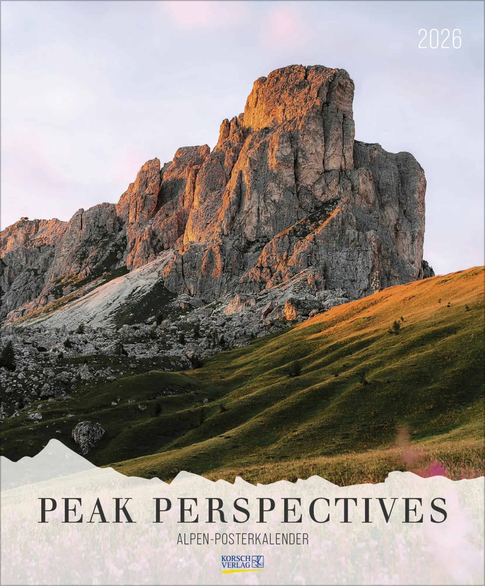 Cover: 9783731888017 | Peak Perspectives 2026 | Korsch Verlag | Kalender | 14 S. | Deutsch