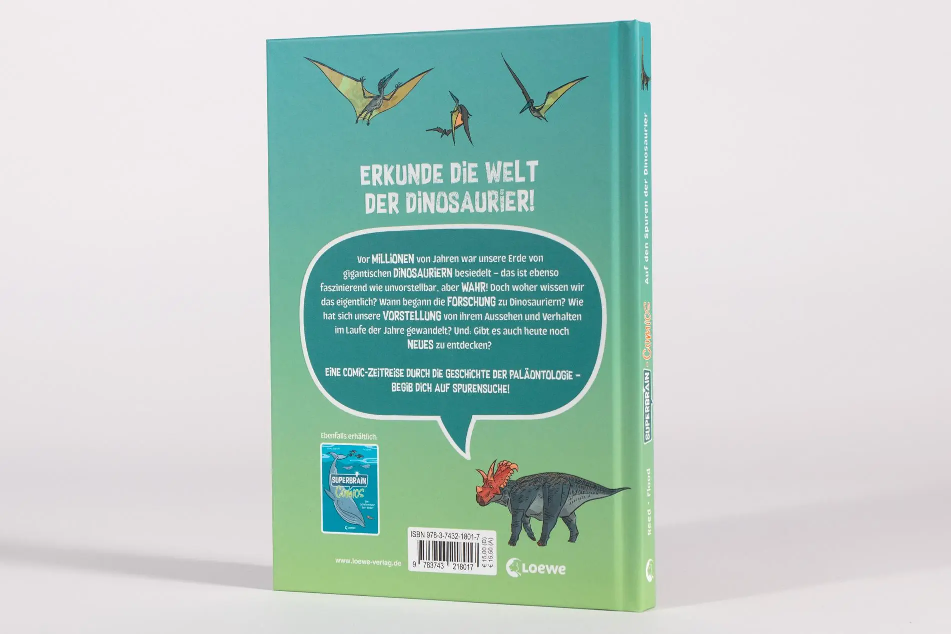 Bild: 9783743218017 | Superbrain-Comics - Auf den Spuren der Dinosaurier | Mk Reed | Buch