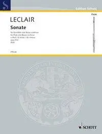 Cover: 9783795798017 | Sonate E | op. 9/2. Flöte und Basso continuo. | Jean-Marie Leclair