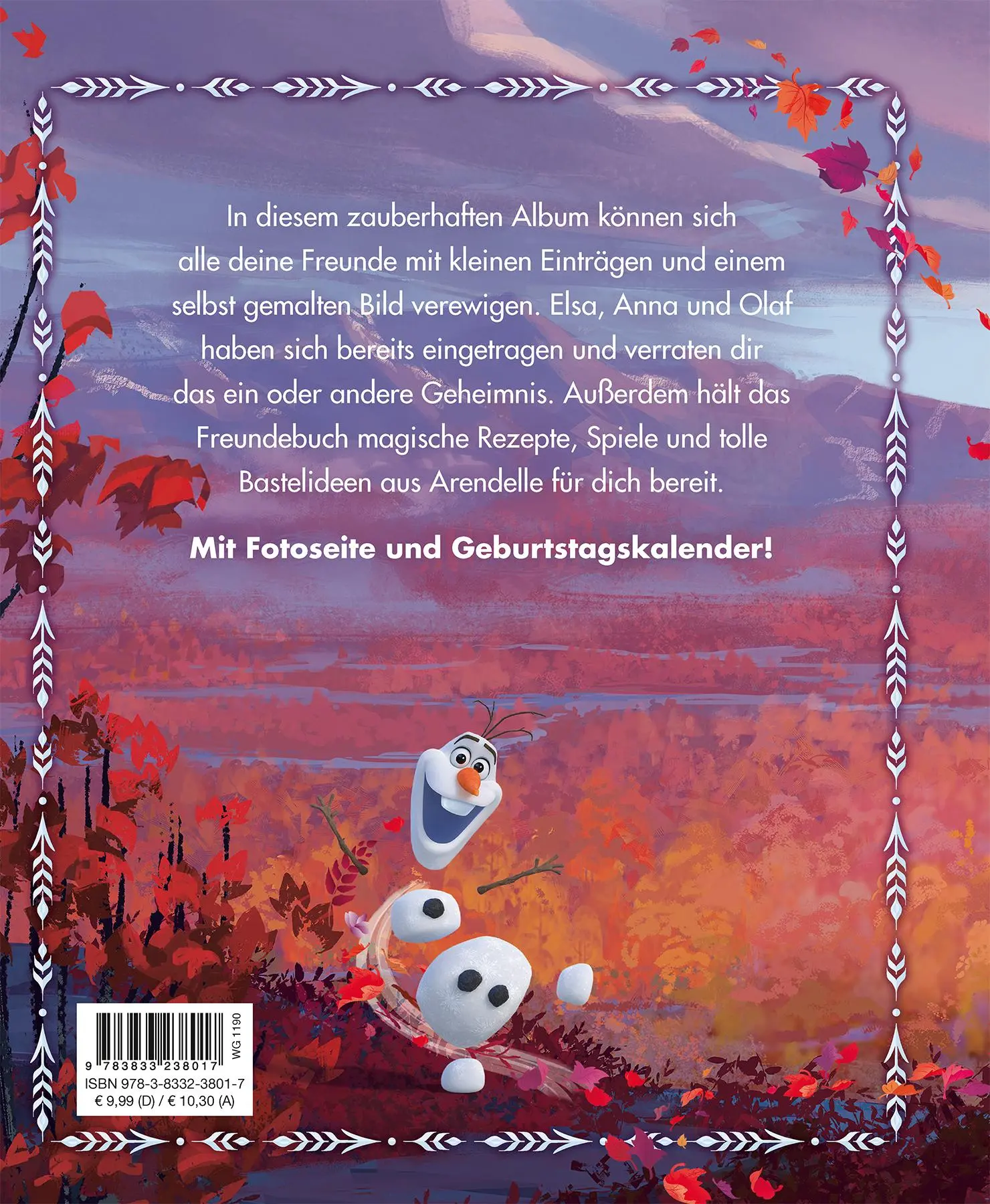 Rückseite: 9783833238017 | Disney Die Eiskönigin 2: Meine ersten Freunde | Panini | Buch | 80 S.