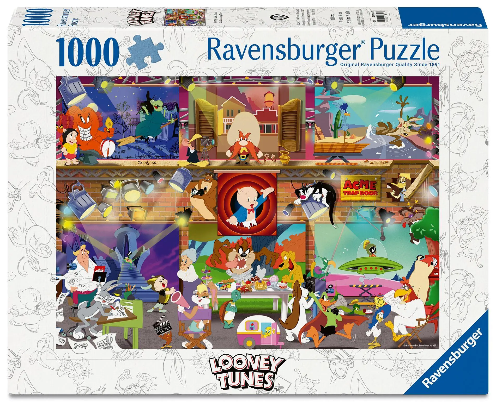 Cover: 4005555018117 | Erwachsenenpuzzle 1000 Teile - Looney Tunes Studio | Spiel | 12001811