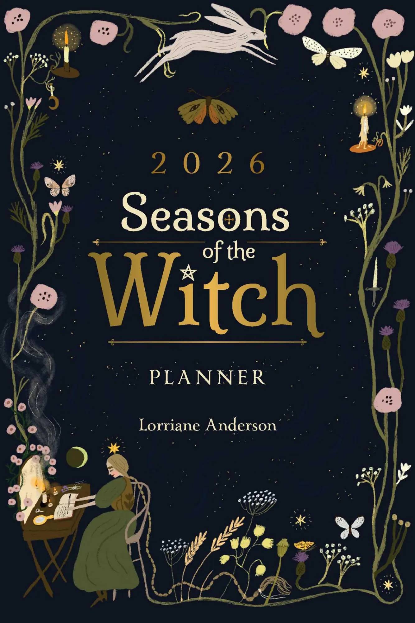 Cover: 9781923208117 | 2026 Seasons of the Witch Planner | Lorriane Anderson | Taschenbuch