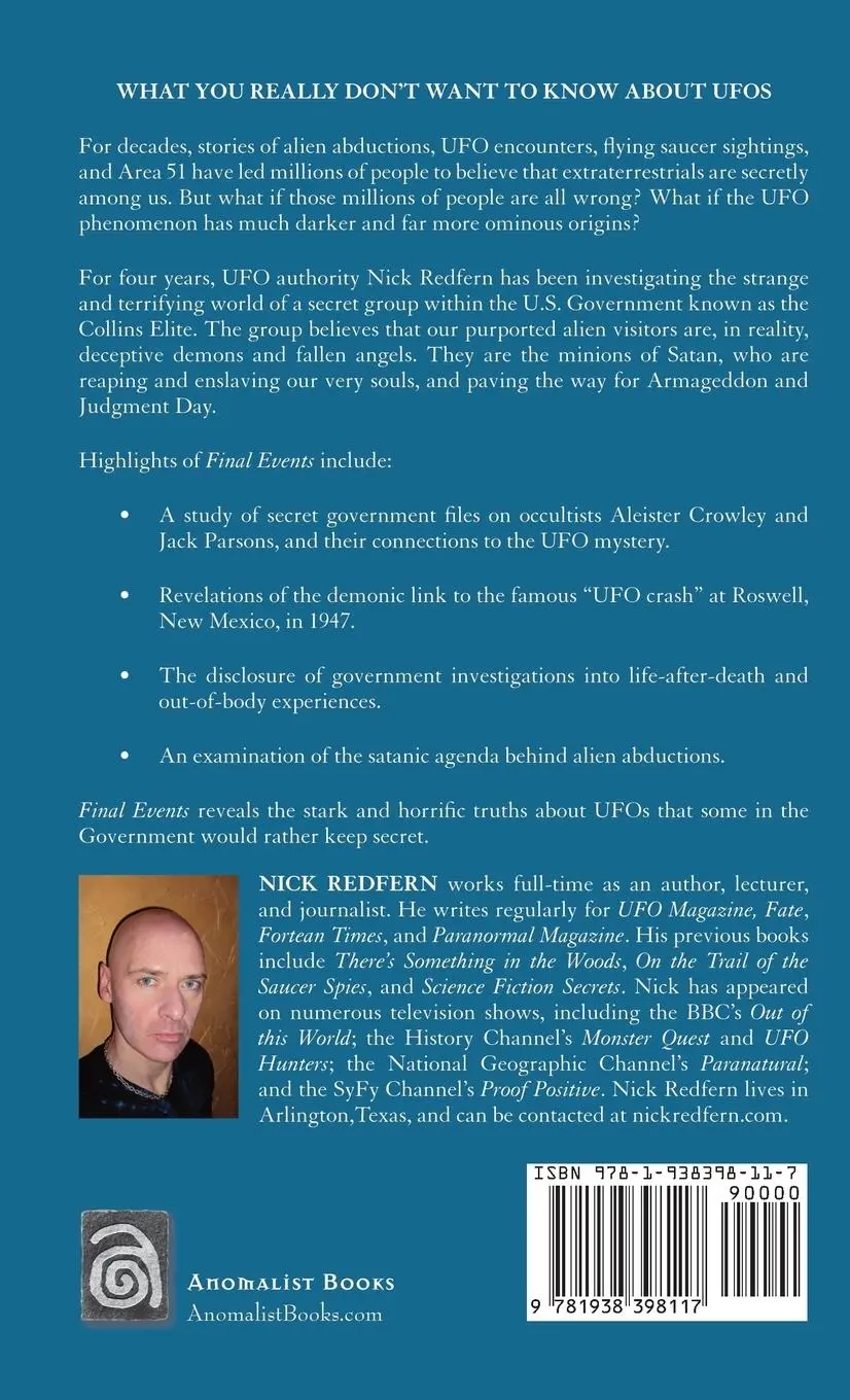 Rückseite: 9781938398117 | Final Events and the Secret Government Group on Demonic UFOs and...