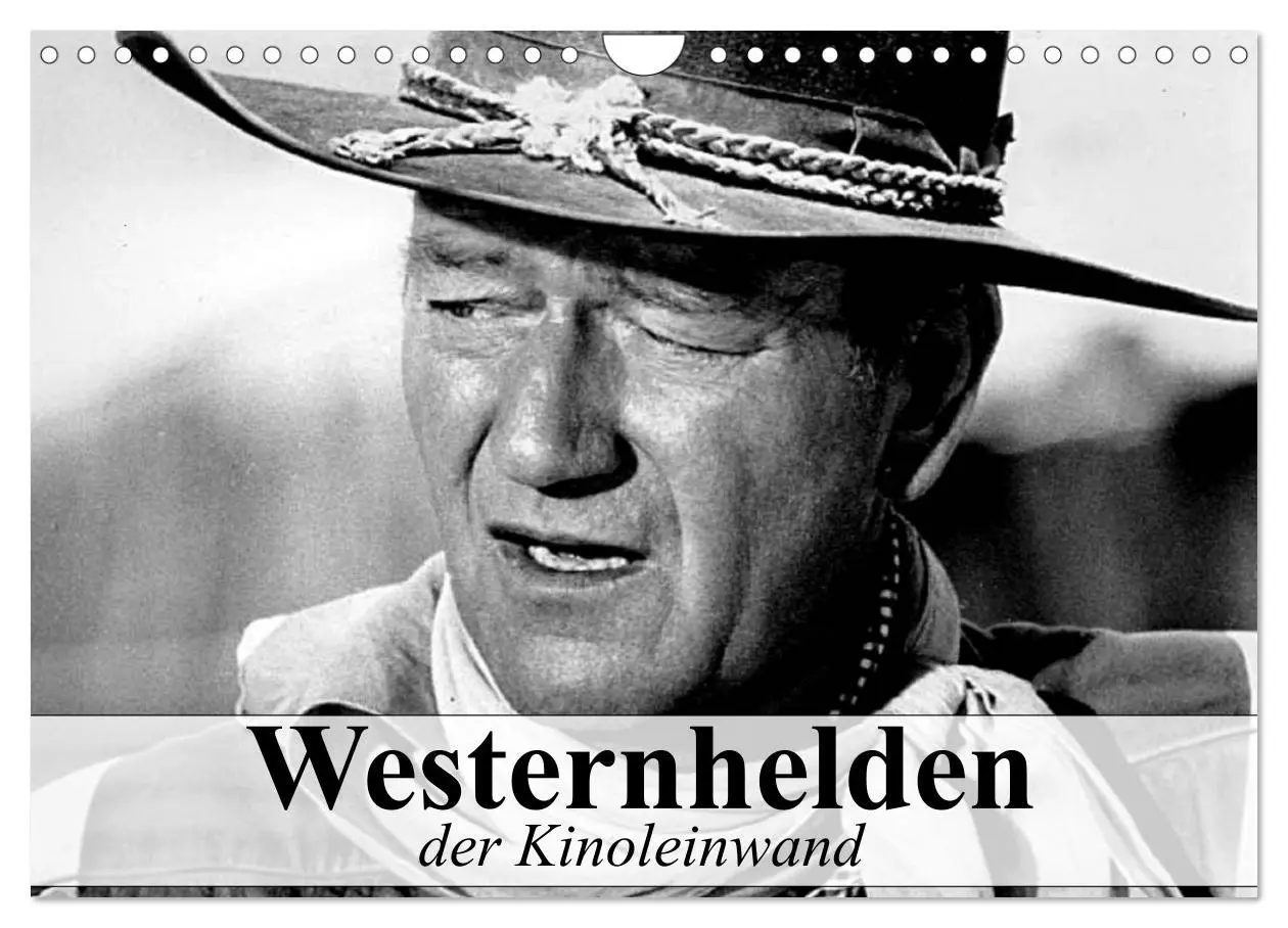Cover: 9783516048117 | Westernhelden der Kinoleinwand (Wandkalender 2026 DIN A4 quer),...