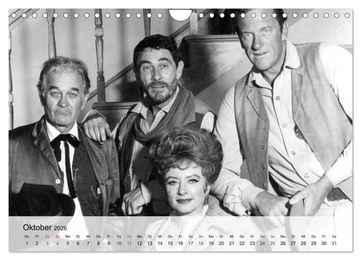 Bild: 9783516048117 | Westernhelden der Kinoleinwand (Wandkalender 2026 DIN A4 quer),...
