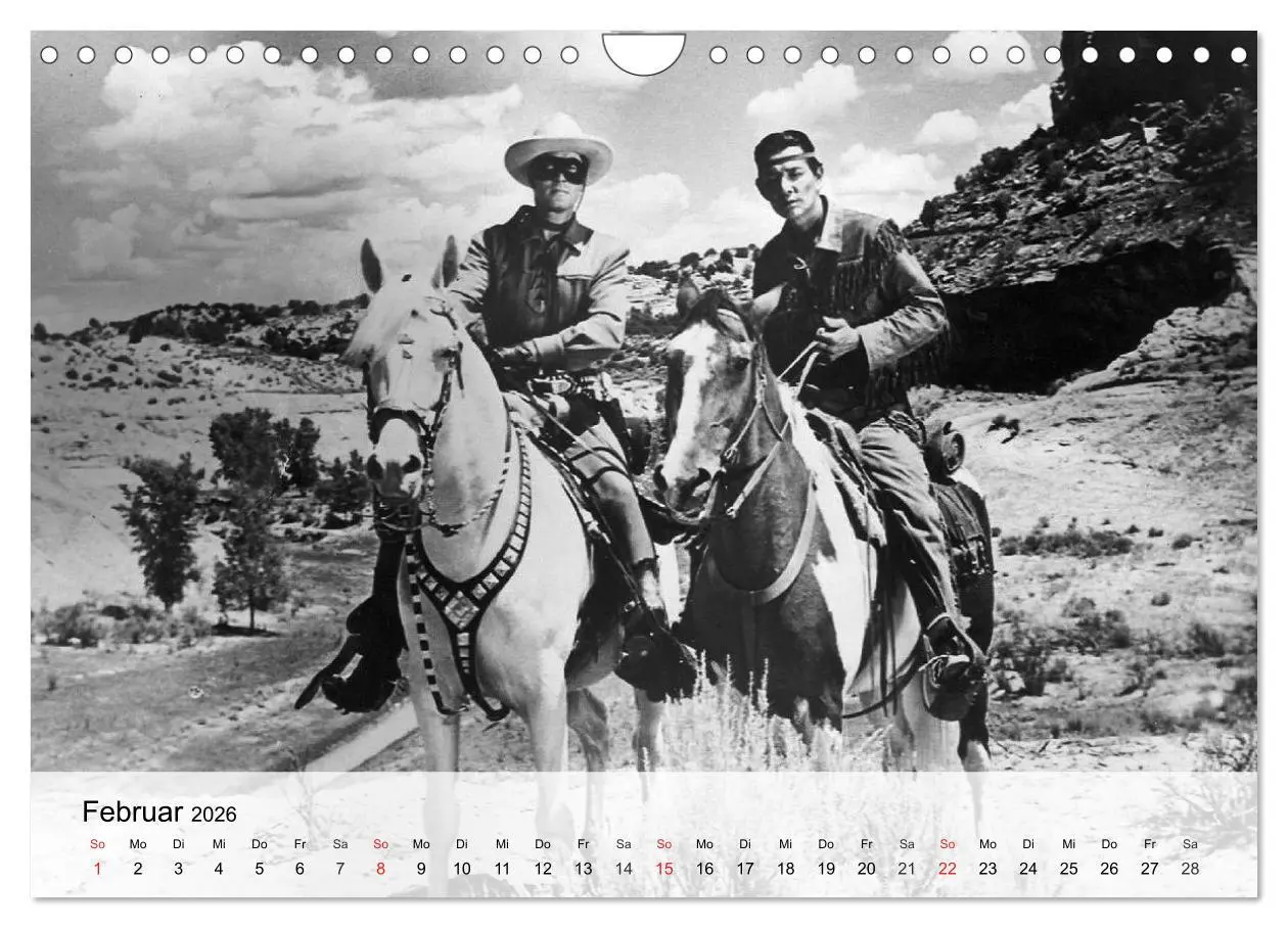 Bild: 9783516048117 | Westernhelden der Kinoleinwand (Wandkalender 2026 DIN A4 quer),...