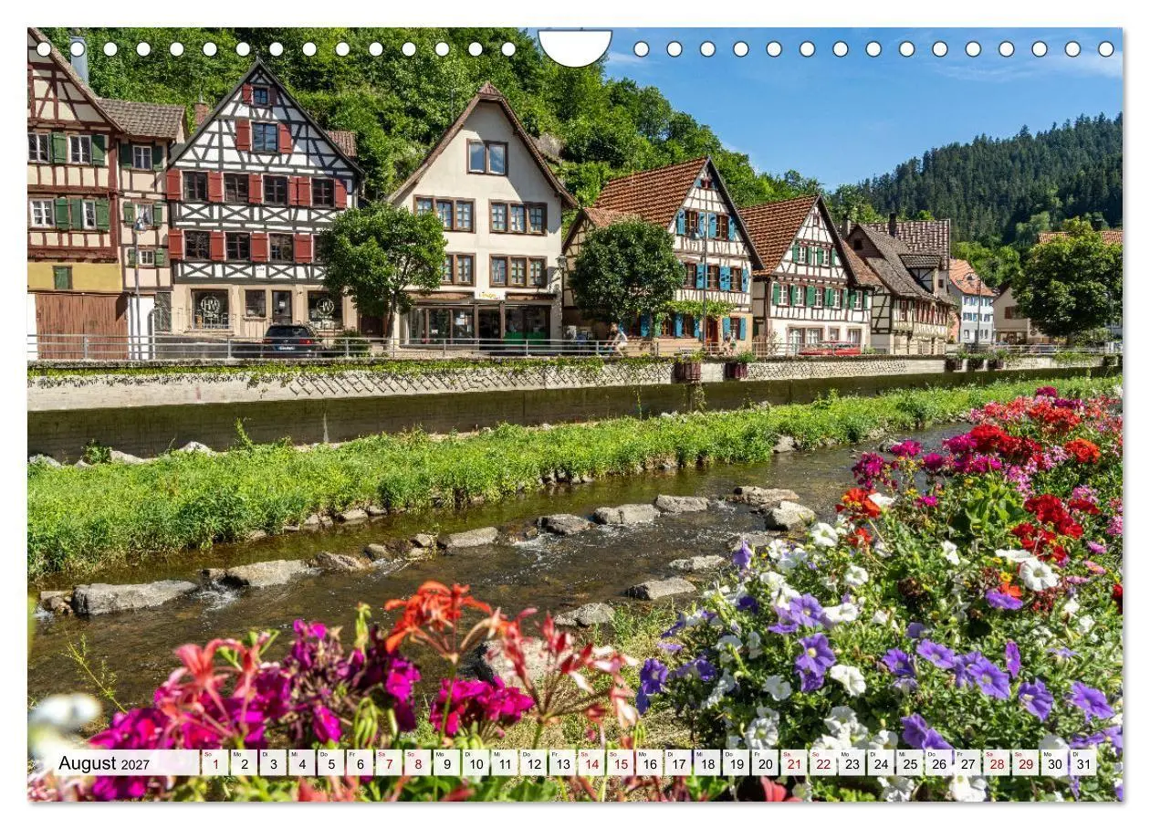 Bild: 9783569688117 | Urlaubsregion Schwarzwald (Wandkalender 2027 DIN A4 quer), CALVENDO...