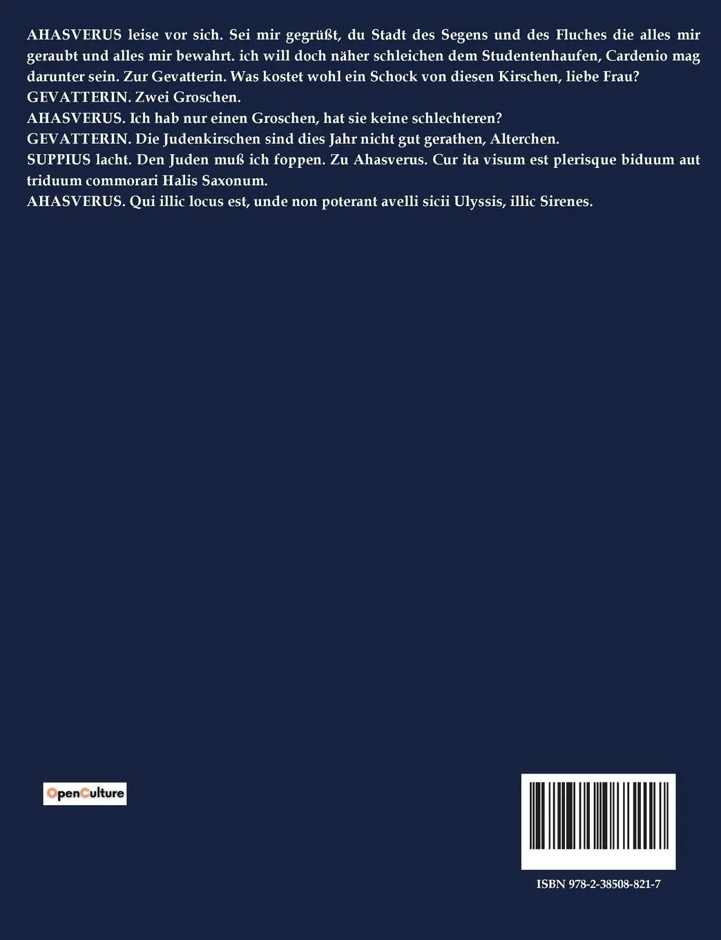 Rückseite: 9782385088217 | Halle und Jerusalem | Ludwig Achim Von Arnim | Taschenbuch | 384 S.