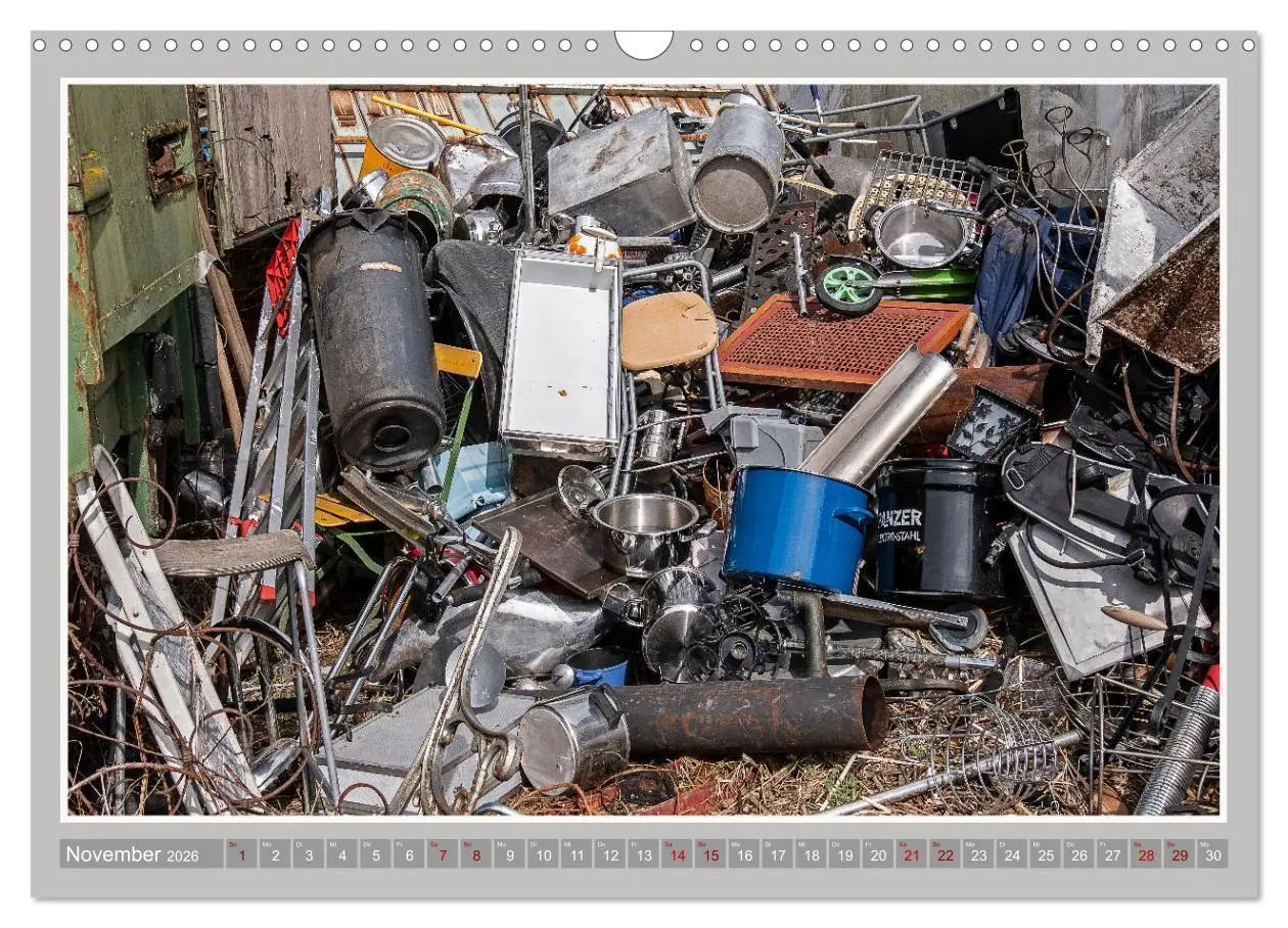 Bild: 9783457638217 | Ausrangiert Besuch auf dem Schrottplatz (Wandkalender 2026 DIN A3...