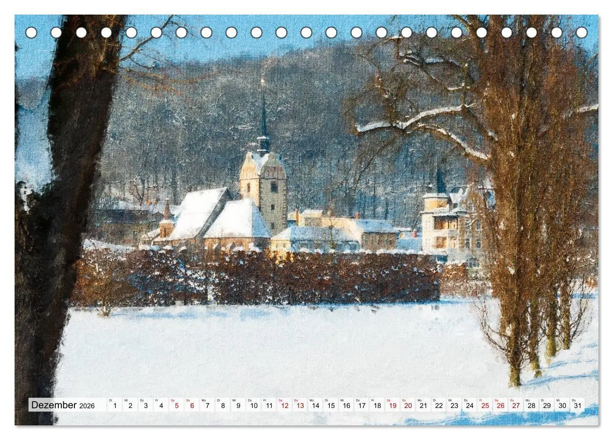 Bild: 9783457708217 | Gera gesehen mit Pinsel und Öl (Tischkalender 2026 DIN A5 quer),...