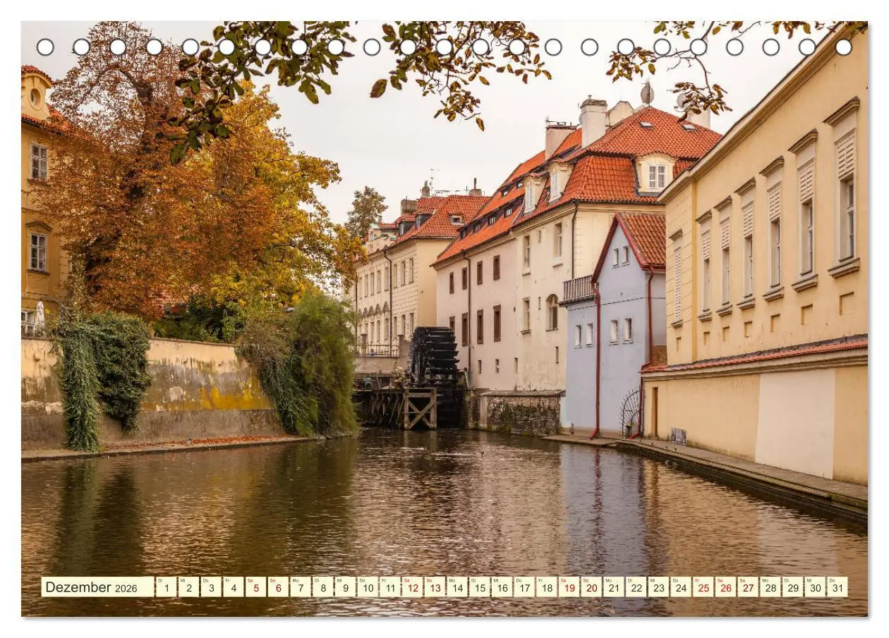 Bild: 9783457878217 | Die schöne Stadt Prag (Tischkalender 2026 DIN A5 quer), CALVENDO...