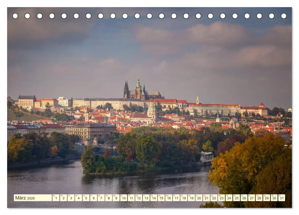 Bild: 9783457878217 | Die schöne Stadt Prag (Tischkalender 2026 DIN A5 quer), CALVENDO...