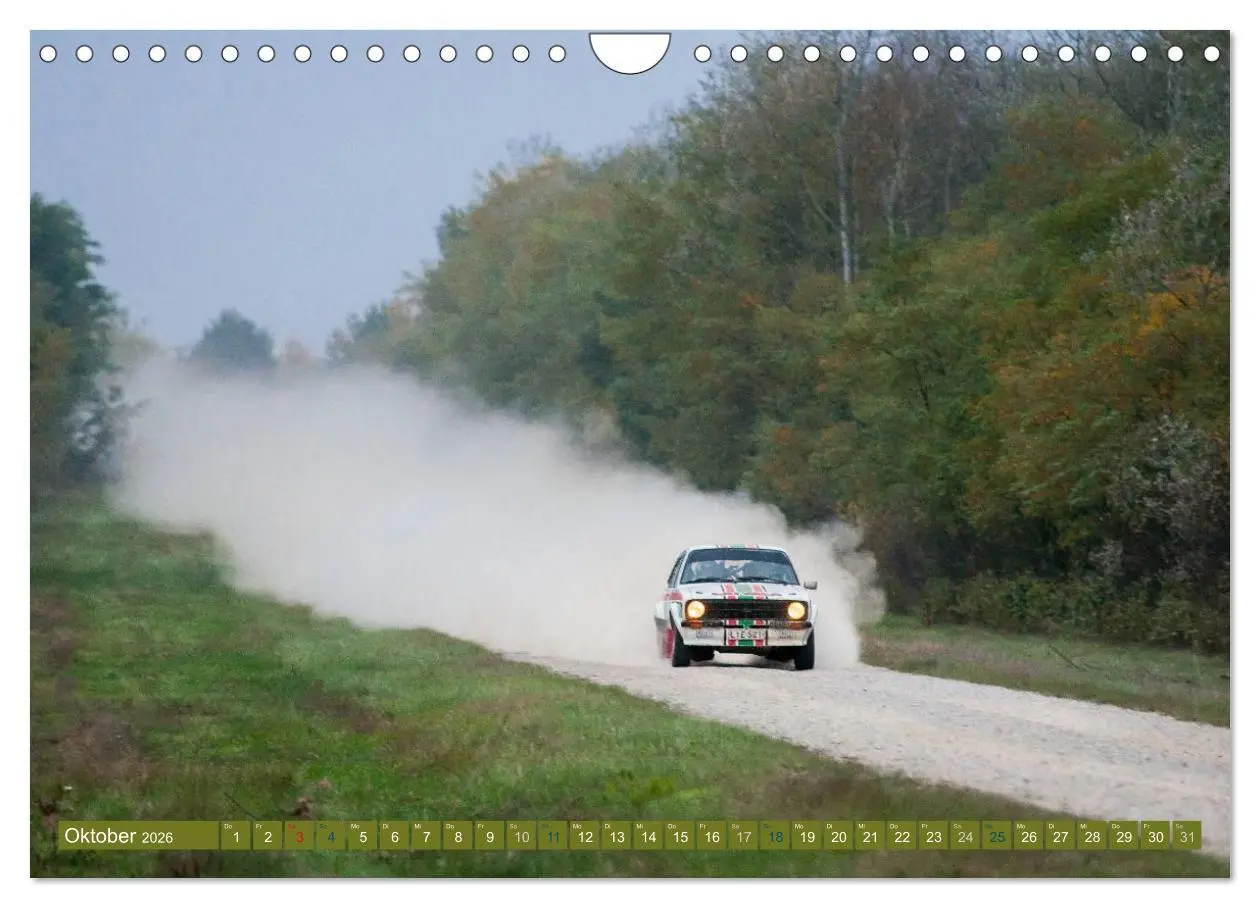 Bild: 9783516108217 | Rallye Faszination 2026 (Wandkalender 2026 DIN A4 quer), CALVENDO...