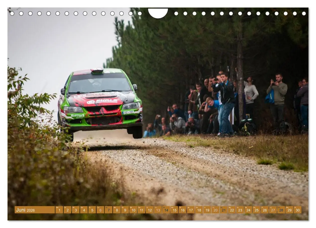 Bild: 9783516108217 | Rallye Faszination 2026 (Wandkalender 2026 DIN A4 quer), CALVENDO...