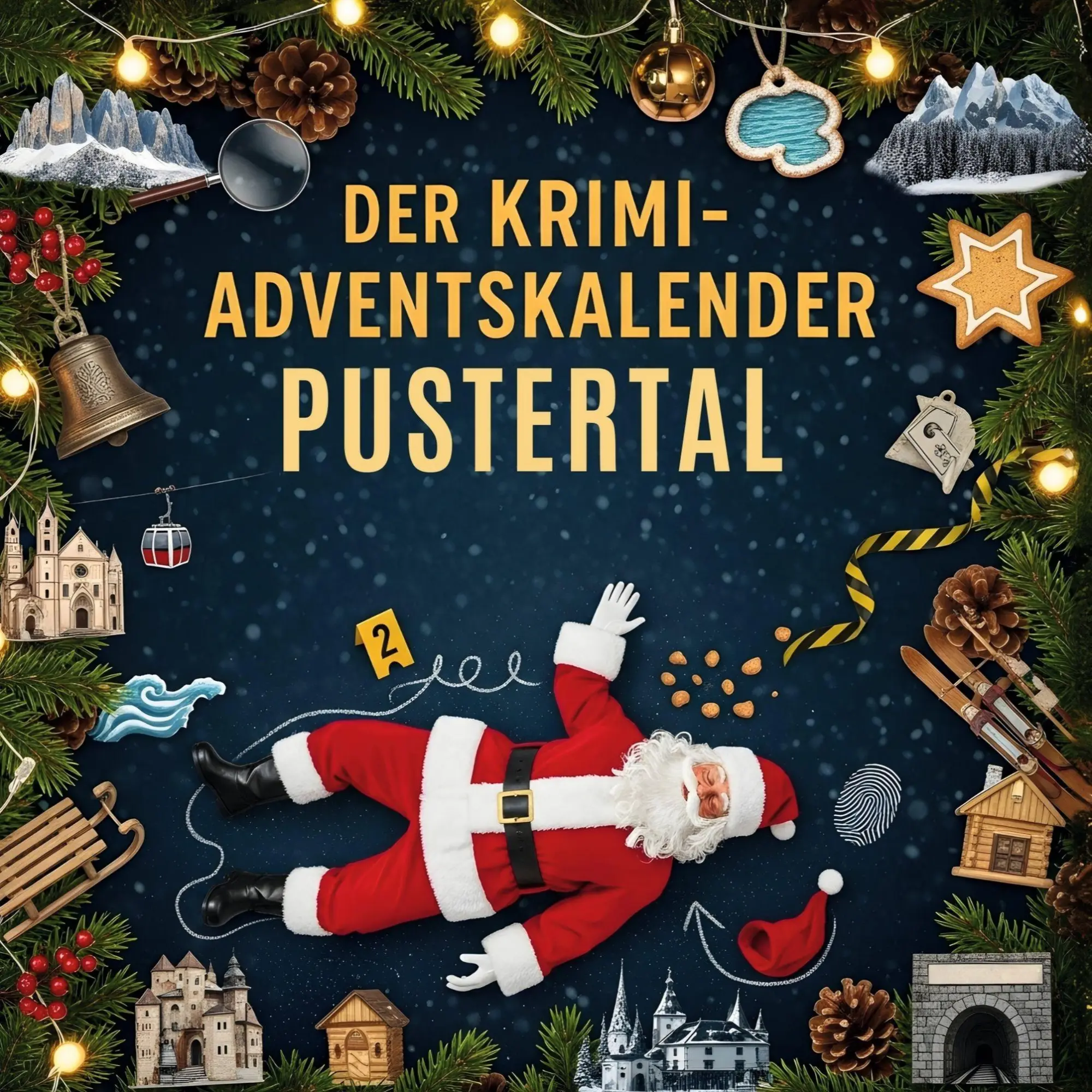 Cover: 9783695308217 | Der Krimi-Adventskalender Pustertal | Mordsverdächtig in 24 Akten